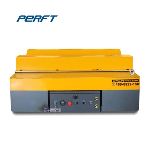 coil handling transfer car with wheel locks 90t